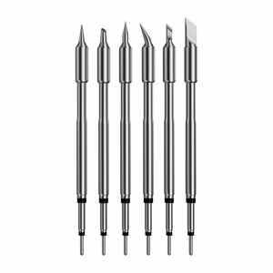 FNIRSI HS-02 / F245 soldering-tip set, 6 pcs.: K / KU / JS / I / C2 / B