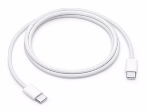 USB-C - USB-C Apple A2795 MW493ZM/A 60W 1m Kabelis - balts oriģināls iepakojums