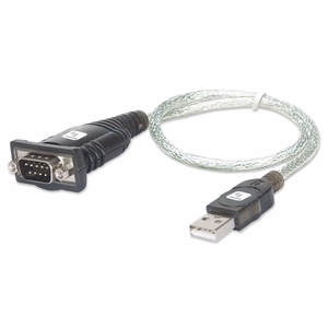 Techly USB uz seriālo portu adaptera konverteris blistera iepakojumā IDATA USB-SER-2T
