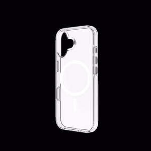 JUST MUST MAGSAFE CRYSTAL I maciņš iPhone 17 caurspīdīgs