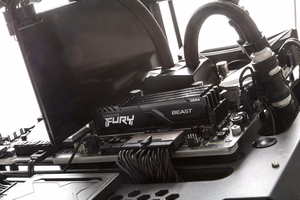 Kingston Technology FURY Beast 16GB 3200MT/s DDR4 CL16 DIMM (komplekts no 2) melns