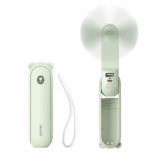 JisuLife Handheld Fan 8 Plus rokas ventilators, zaļš