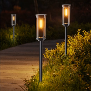 Forever Light Solar LED Lampa SUNARI FLS-97 CLASSIC Post 3000K 500mAh li-ion