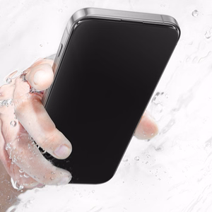 Benks rūdīts stikls Glass Warrior HD (AS66) iPhone 16 Pro Max melns