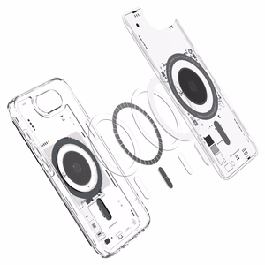 Spigen Ultra Hybrid Magnētiskais viedtālruņa apvalks iPhone 16e Neo One - caurspīdīgs