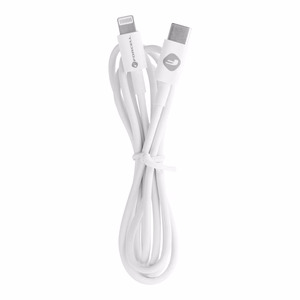 FORCELL C291 kabelis C tipa uz Lighninng PD 27W TUBE 1 m balts