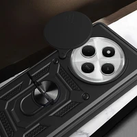 Tech-Protect CamShield Pro viedtālruņa apvalks Xiaomi Redmi 14C / Poco C75 - melns