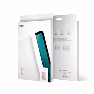 Etteri planšetdatora apvalks Apple iPad 10.2' gaiši rozā