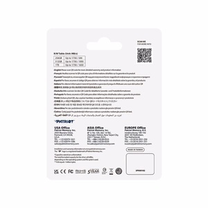 Карта памяти Patriot Memory EP CFexpress Type B 1TB 1750MB/s (PEF1TBEPAB)