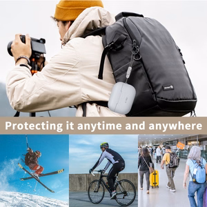 Tech-Protect silikona apvalks Apple AirPods Pro 1 / 2 - bēšs