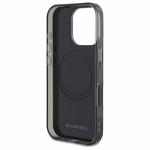 Mercedes Divu slāņu BiColor MagSafe korpuss viedtālrunim iPhone 16 Pro - sudrabots (m)