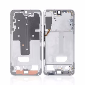 Vidējais rāmis Samsung S906 S22 Plus (balts)