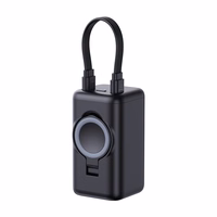 Joyroom JR-W13 5000mAh Bezvadu Portatīvais lādētājs Apple Watch + USB-C un Lightning - melns