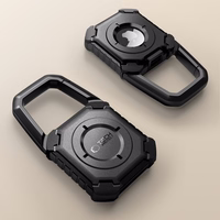 Tech-Protect Kevlar apvalks Apple AirTag 1/2 - melns