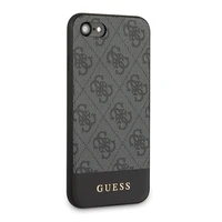 Guess 4G Stripe Collection viedtālruņa apvalks iPhone 7 / 8 / SE 2020 / SE 2022 - Pelēks
