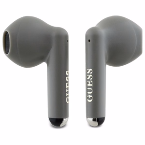 Guess Bluetooth austiņas GUTWSJ14ESGE TWS + dokstacija taupe drukāts klasiskais logotips