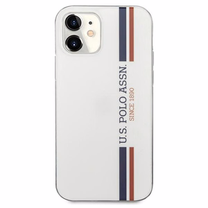 US Polo USHCP12SPCUSSWH iPhone 12 mini 5,4" balta Tricolor kolekcija