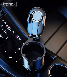 T-PHOX AUTO TURĒTĀJS TH-07 AR GLĀZES TURĒTĀJU MELNS