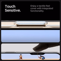 Spigen Thin Fit MagSafe macins priekš iPhone 16 Pro - Caurspidigs un balts