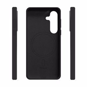 Etteri Silikona Mag maciņš for Samsung Galaxy S26 Ultra melns