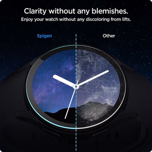 Spigen Glas.tR EZ Fit grūdināts stikls pulkstenim Samsung Galaxy Watch 7 (44 mm) - 2 gab.