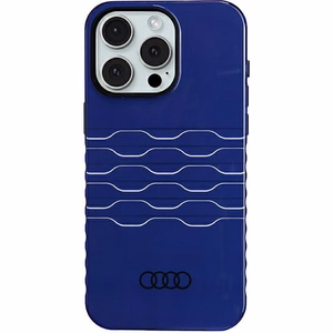 Audi IML MagSafe viedtālruņa apvalks iPhone 15 Pro Max - zils