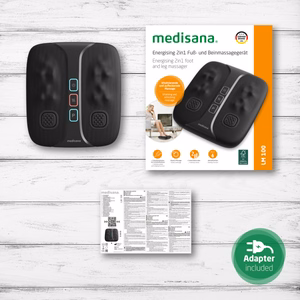 Medisana LM 100 enerģizējošs 2in1 pēdu un kāju masieris