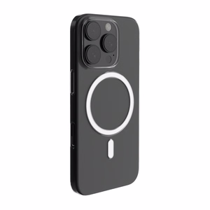 Puro 03 Mag MagSafe silikona apvalks iPhone 16 Pro Max - caurspīdīgs