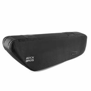 Rockbros velosipēda rāmja soma zem augšējās caurules, 2,9 l, melna