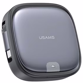 USAMS Kabelis izvelkams 3w1 ar kastīti MicroUSB/USB-C/Lightning 60W tērauda SJ650USB01 (US-SJ650)