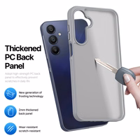 DUX DUCIS apvalks YIND, paredzēts SAMSUNG A17 5G, pelēks