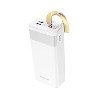 Ārējā baterija Power Bank Borofone BJ18A 2xUSB 2A 30000mAh balta