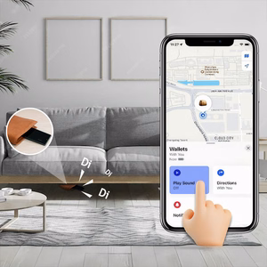 MiLi MiCard HD-P16-C Bluetooth izsekotājs Apple Find My tīklam, melns