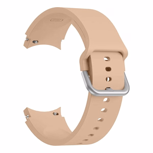 Tech-Protect silikona siksniņa Samsung Galaxy Watch 4 / 5 / 5 Pro / 6 / 7 / FE - bēša