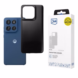 Чехол 3mk Matt Case для Motorola Moto Edge 60 / 60 Fusion - матовый чёрный