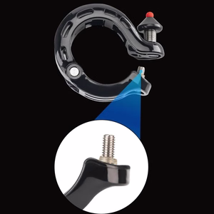 Rockbros 34210028001 Q formas velosipēda zvaniņš - melna