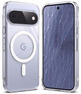 Ringke Fusion Magnetic MagSafe maciņš, paredzēts Google Pixel 11, caurspīdīgs