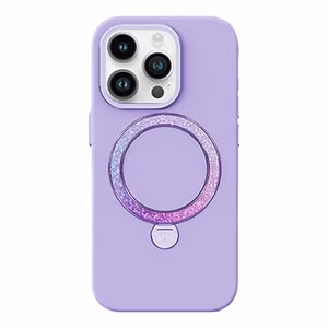 Чехол Joyroom Dancing Circle PN-15L2 iPhone 15 Pro (фиолетовый) без упаковки
