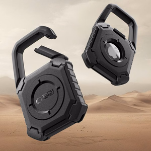 Tech-Protect Kevlar apvalks Apple AirTag 1/2 - melns