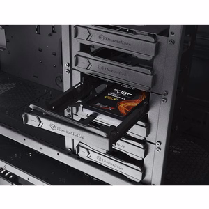 Thermaltake View 91 TG RGB datora korpuss, Ultra Tower, melns