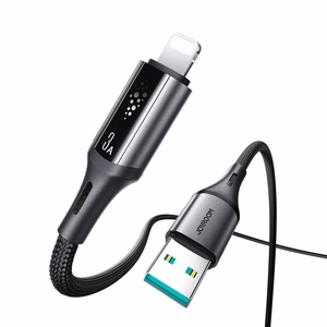 Joyroom S-A60 StarTalk 3A USB-A – Lightning kabelis, 1.2m, melns