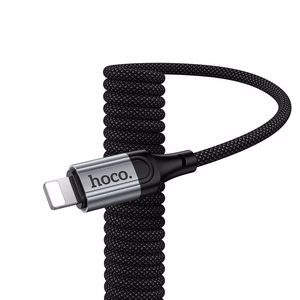 Cable USB C to Lightning Hoco PD 27W 1,5 m X121 black