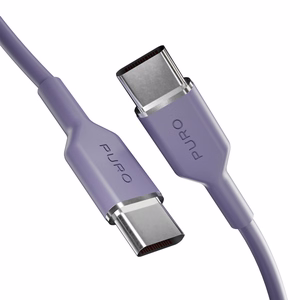 Puro ICON USB-C - USB-C kabelis 1.5m - violets