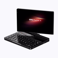 GPD Pocket 4 Ryzen 7 8840U/8" WQXGA (2560x1600) Touchscreen 144Hz IPS/x360/LAN/16GB/SSD 1TB/BT/BLKB/FPR/x360/Radeon 780M 3GB/Win 11 Graphite