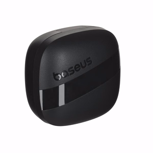 Baseus Bowie E20 bezvadu ausī ievietojamas austiņas zvaniem/mūzikai, Bluetooth, melnas