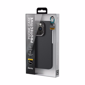 Benks Magnetic Armor Air Kevlar Case PC Frame 600D (E065) for Iphone 16 Pro black