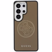 GUESS maciņš for SAMSUNG S26 Ultra GUHMS26L5PG4SRGW (Perforated Logo MagSafe) brūns