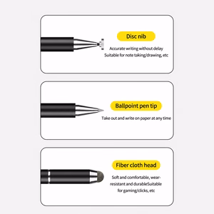 Blavec Passive Stylus Pen BPS-01 Universal 3 in 1 (BPS01-UB) черный