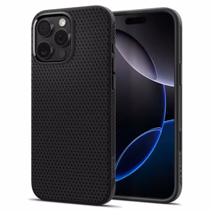 Spigen Liquid Air "T" MagSafe case for iPhone 16 Pro - matte black
