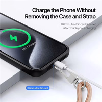 DUX DUCIS Plaz - dzintra krāsas plecu siksna telefona